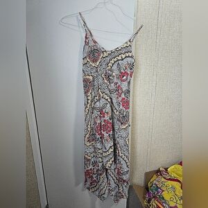 Floral Spaghetti Strap Dress